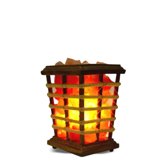 Himalayan Salt Wooden Basket