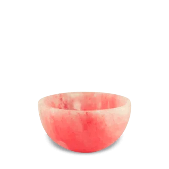 Himalayan pink salt salad bowl