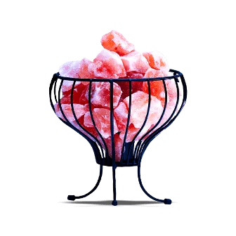Himalayan salt Iron Basket