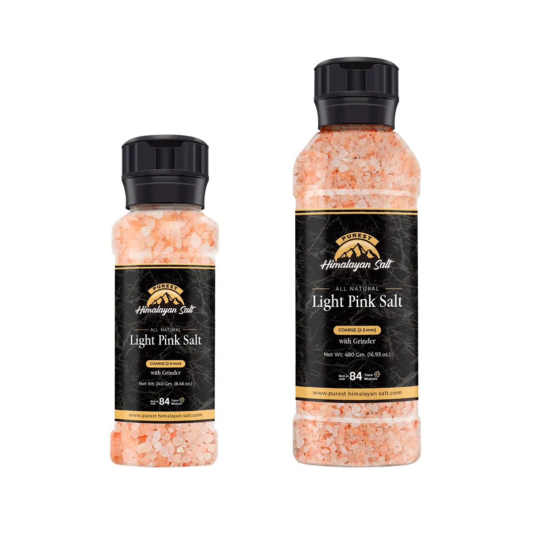 Straight Plastic Grinder Himalayan Salt